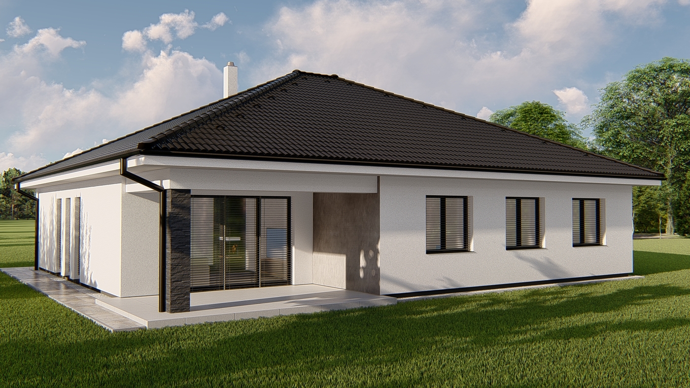 Holice - bungalow nad 170 m2